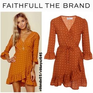 Faithfull the Brand Carmel wrap dress AU 12/US 8